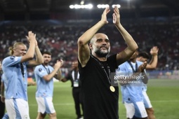 Bóng đá - Man City vô địch siêu cúp châu Âu: Pep lập kỷ lục mới, mỉa mai Ngoại Hạng Anh