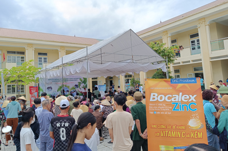 Dược Hậu Giang đến với 1.000 bà con xã Quỳnh Long huyết áp cao, tai biến nhiều - 2