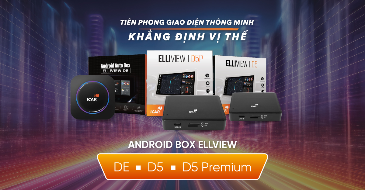 ICAR ra mắt 3 phiên bản Android Box cho người dùng có thể lựa chọn