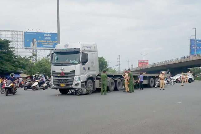 Hiện trường vụ tai nạn.