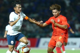 Bóng đá - Trực tiếp bóng đá U23 Myanmar - U23 Campuchia: Bàn gỡ cuối trận (Hết giờ)