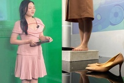 Giải trí - Clip "bóc trần" góc khuất của nữ MC VTV khác xa khi lên sóng truyền hình