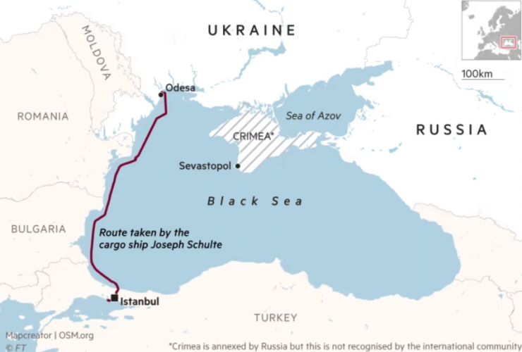 Ukraine còn những tuyến đường nào vận chuyển ngũ cốc khi Nga phong toả Biển Đen? - 3