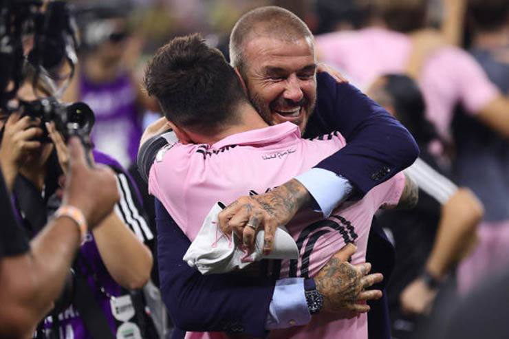 Messi won the Leagues Cup with Inter Miami: Breaking the record, celebrating passionately with Beckham - 8