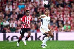 Video bóng đá Athletic Bilbao - Real Madrid: Bellingham tỏa sáng, 3 điểm đầu tay (La Liga)
