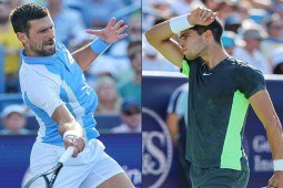 Video tennis Alcaraz - Djokovic: 3 set căng thẳng, ngược dòng đăng quang (Chung kết Cincinnati Open)