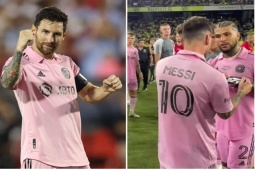 Đàn ông - Hành động rất "đàn ông" của Messi vượt mặt cả CR7 gây bão MXH