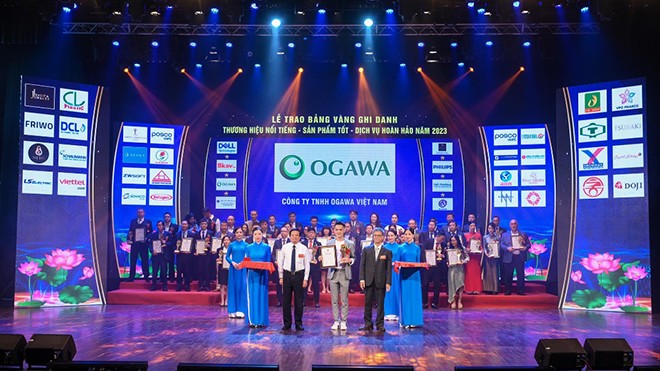 OGAWA nhận giải thưởng Sản phẩm Chất lượng Tốt vì Quyền lợi Người tiêu dùng năm 2023 - 1