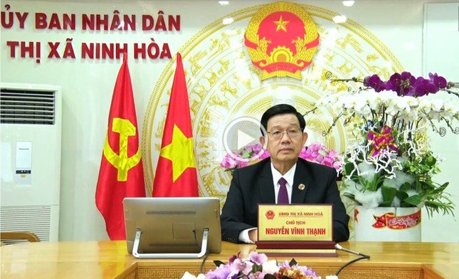Ông Nguyễn Vĩnh Thạnh - Chủ tịch UBND thị xã Ninh Hòa. Ảnh: T.L.