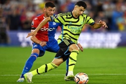 Bóng đá - Video bóng đá Crystal Palace - Arsenal: Phạt đền mở điểm, thẻ đỏ bất ngờ (Ngoại hạng Anh)