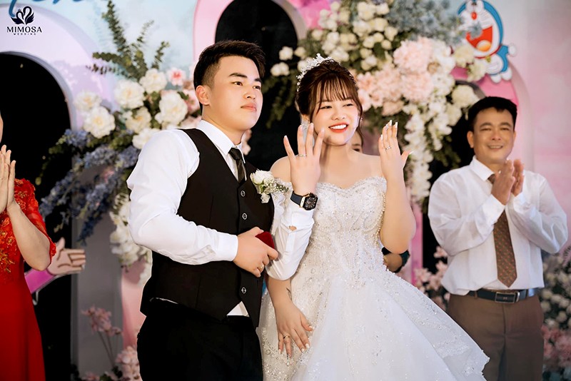 Đám cưới mới đây của cặp đôi