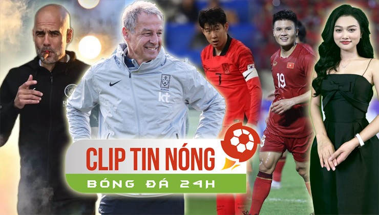 Pep Guardiola báo tin dữ cho Man City, HLV tuyển Hàn Quốc tuyên bố cực phũ về ĐT Việt Nam (Clip tin nóng Bóng đá 24H) - 1