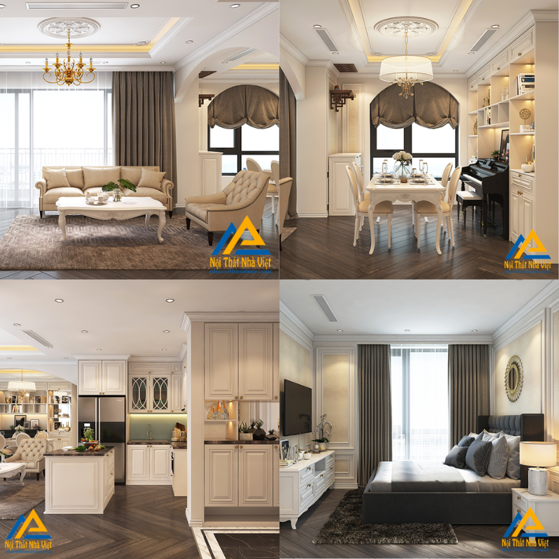 Công trình thi công nội thất tại Nhà Việt