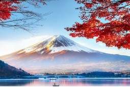 Ngọn núi Phú Sĩ biểu tượng của đất nước nào?