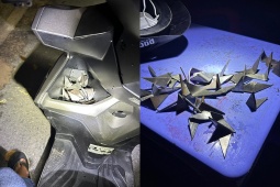 Tin tức trong ngày - Vụ hàng loạt ô tô nổ lốp vì cán phải đinh ở Bình Dương: Hé lộ thủ phạm