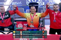 Thể thao - Vang dội lực sĩ Lê Văn Công giành HCV thế giới, nghẹt thở thắng đương kim vô địch