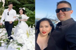 Đời sống Showbiz - "Cô gái mét rưỡi" lấy chồng Tây cao 2m: Sống thử 5 năm mới cưới, bất đồng về văn hóa