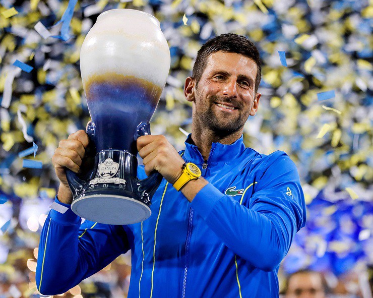 Djokovic vô địch nhiều giải đấu năm 2023