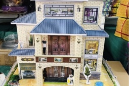 Thị trường - Tiêu dùng - “Biệt thự, xe hơi, nhà có bể bơi” bán đầy phố Hàng Mã với giá từ 200 nghìn đồng