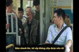 Clip hài hước - Cười ngất với tiếng còi "bất ổn" trên xe buýt