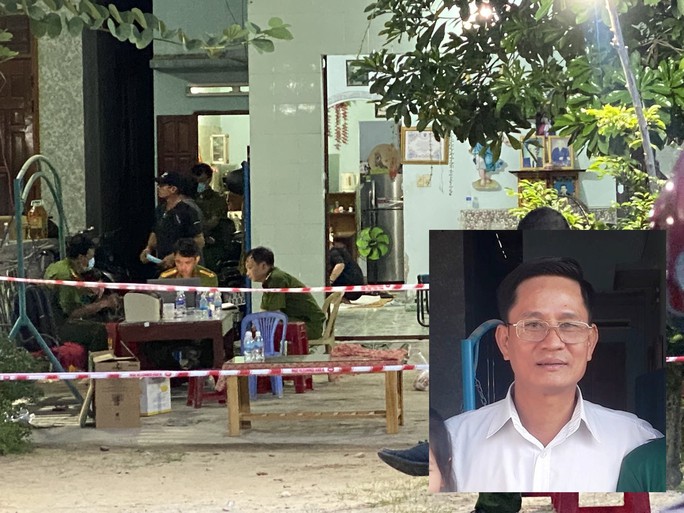 Cơ quan CSĐT Công an tỉnh Khánh Hòa khám nghiệm hiện trường và nghi phạm Hồ Xuân Hải