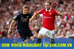 Video bóng đá MU - Arsenal: Phản công đỉnh cao, Old Trafford mở hội (Vòng 6 Ngoại hạng Anh)