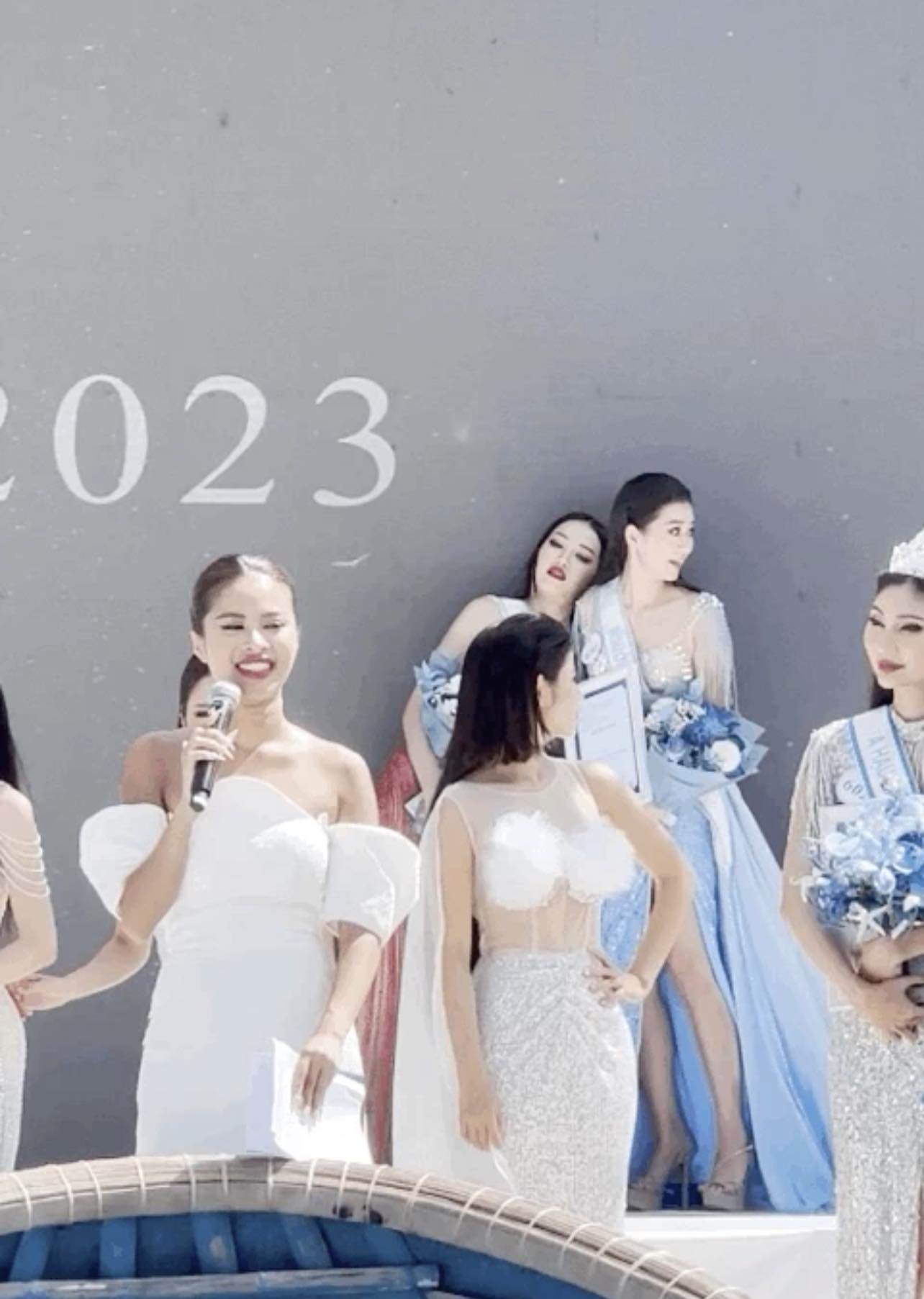 Thí sinh Hoa hậu Đại dương Việt Nam ngất xỉu vì đi thi từ 5 giờ sáng - 2