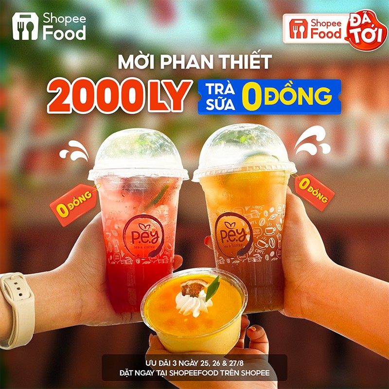 Chào Quy Nhơn và Phan Thiết, ShopeeFood tặng bạn 2.000 ly trà sữa miễn phí để làm quen - 4