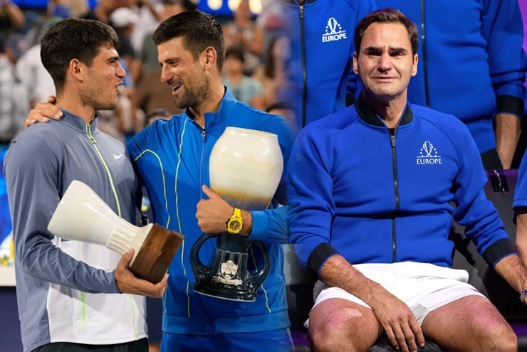 Alcaraz không vô địch US Open sẽ giúp Djokovic áp sát&nbsp;kỷ lục&nbsp;của Federer