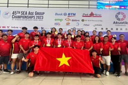 Thể thao - Nóng nhất thể thao tối 26/8: Em trai Ánh Viên giành 9 HCV, tuyển bơi VN về nhất giải Đông Nam Á