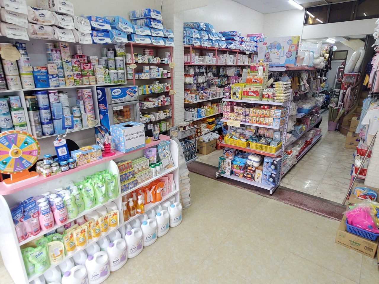 Cửa hàng kinh doanh các sản phẩm chất lượng cho mẹ và bé. (Ảnh: NVCC)