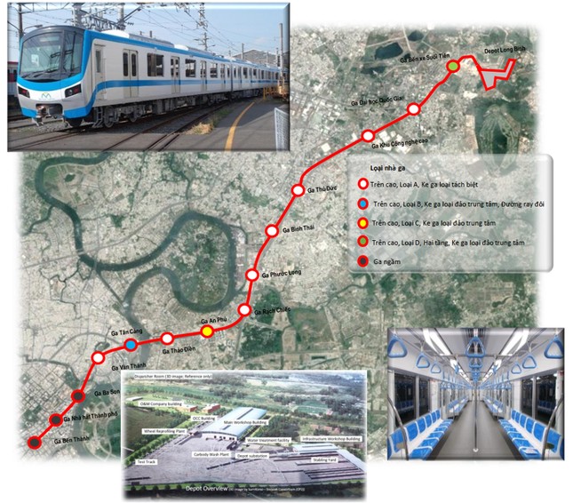 Metro số 1 TPHCM tất bật hoàn tất để chạy thử nghiệm toàn tuyến vào ngày 29/8 - 1