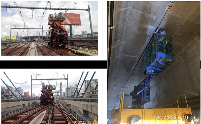 Metro số 1 TPHCM tất bật hoàn tất để chạy thử nghiệm toàn tuyến vào ngày 29/8 - 5