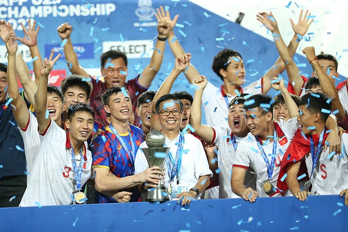 Đội tuyển U23 Việt Nam đã xuất sắc&nbsp;vô địch&nbsp;U23 Đông Nam Á 2023