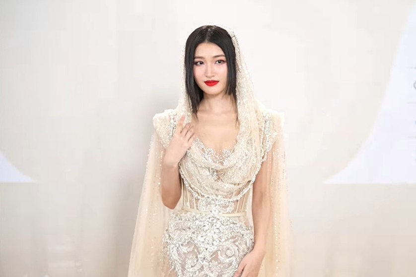 Đoàn Thiên Ân đội vương miện đọ dáng cùng dàn Hoa hậu, Á hậu ở chung kết Miss Grand Vietnam 2023 - 8