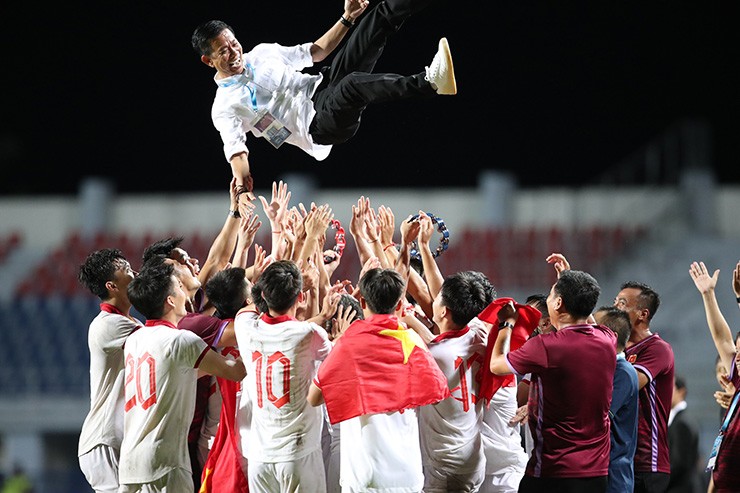 Niềm vui khôn xiết của U23 Việt Nam
