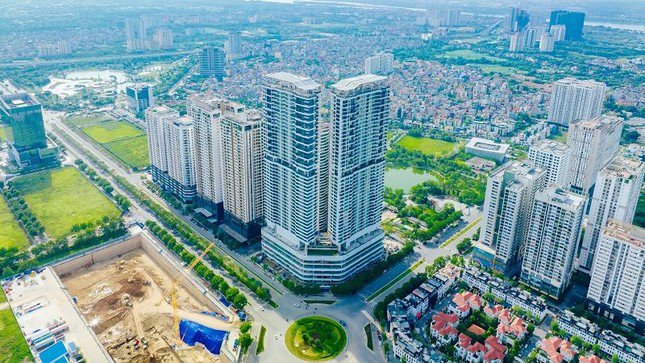 Dự án chung cư tại Khu đô thị Ngoại giao đoàn (Hà Nội) gắn mác chung cư cao cấp đang bán với giá lên tới 80 triệu đồng/m2.