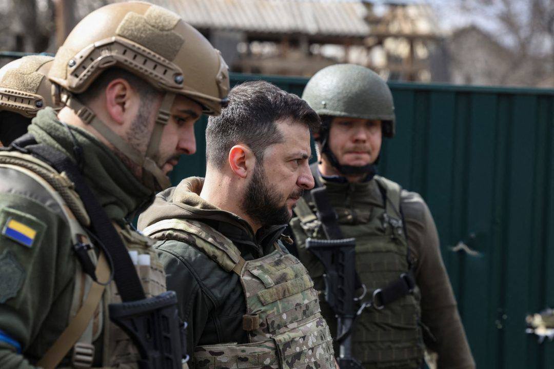 Chính quyền của Tổng thống Ukraine Zelensky đang tăng cường trừng phạt các hành vi tham nhũng trong quân đội (ảnh: Ukrainska Pravda)
