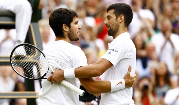 Djokovic gửi lời tri ân Alcaraz, coi đàn em là &#34;đòn bẩy&#34; chiến thắng - 1