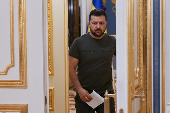 Tổng thống Ukraine Volodymyr Zelensky. Ảnh: Anadolu Agency