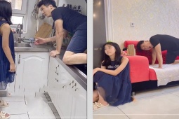 Bạn trẻ - Cuộc sống - Xin bố nuôi mèo, bố diễn tả luôn khiến con gái chỉ biết câm nín