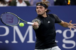 Thể thao - Video tennis Tsitsipas - Raonic: Ngược dòng set 3, giải mã "khắc tinh" (US Open)