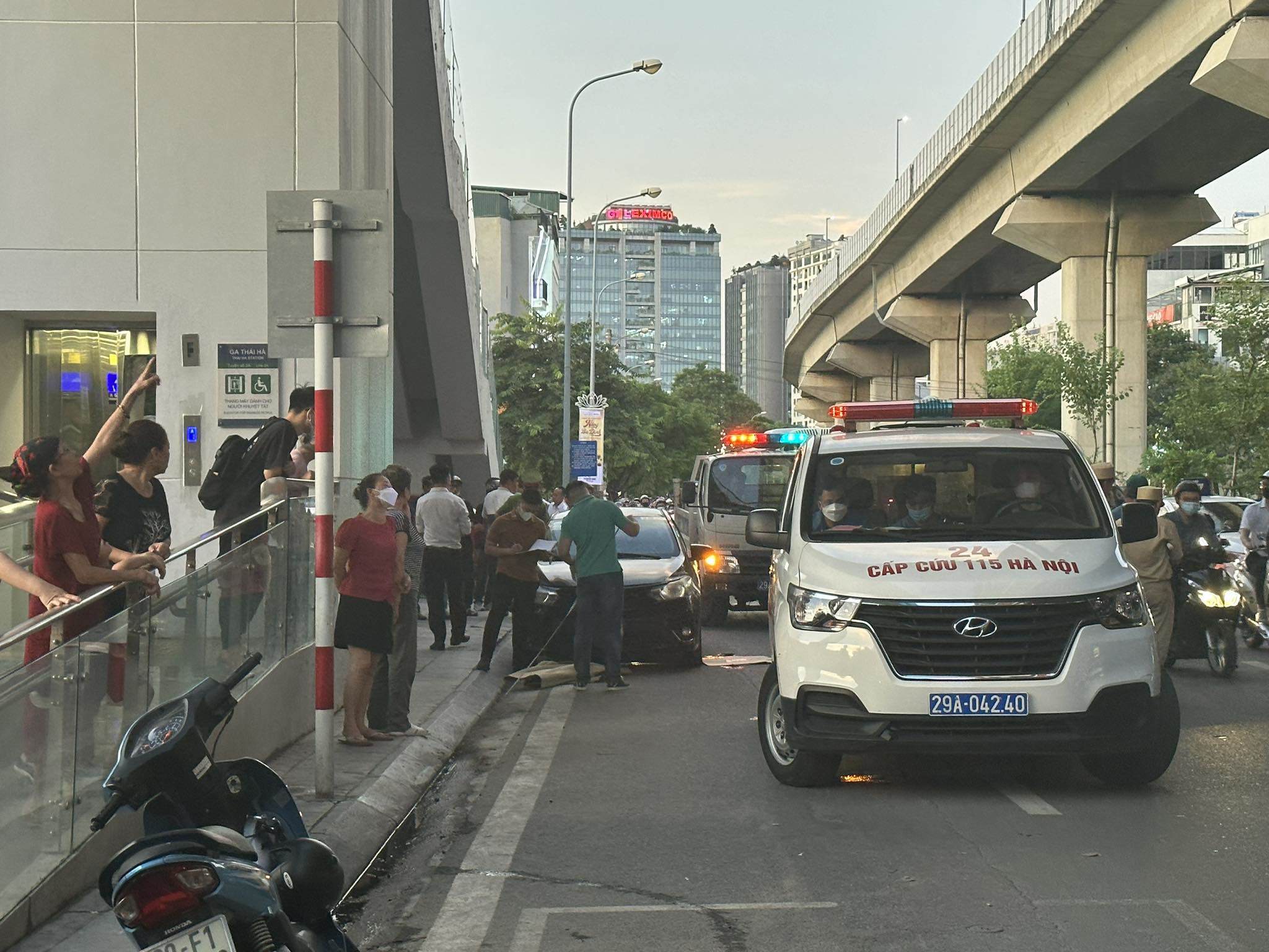 Hiện trường nơi xảy ra sự việc