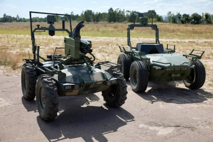 Ukraine cho biết đã thử nghiệm 25 robot sản xuất trong nước được thiết kế cho mục đích quân sự. Ảnh minh họa: Newsweek