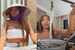 Nữ ca sĩ Hàn Quốc livestream ăn phở giữa đêm khuya thu hút lượt xem ”khủng”