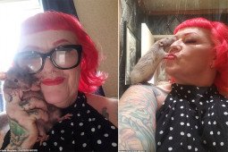 Clip: Người phụ nữ nuôi 50 con chuột làm thú cưng