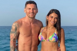 Bóng đá - Messi thư giãn bên vợ xinh trước trận "sinh tử" ở MLS, mơ giải cứu Inter Miami