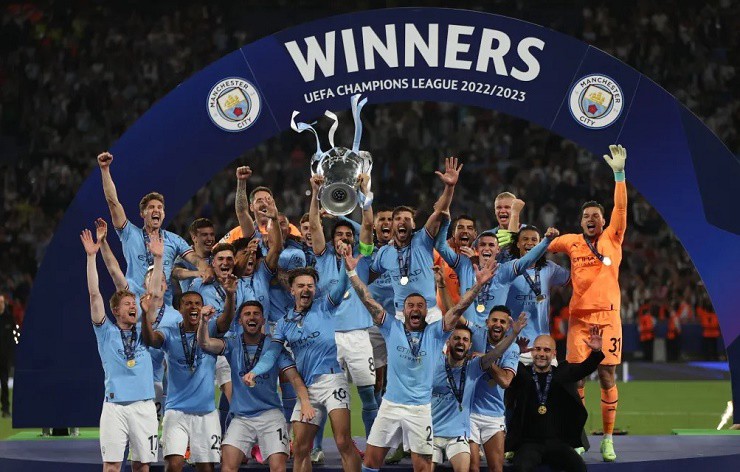 Man City hiện là đương kim vô địch Champions League