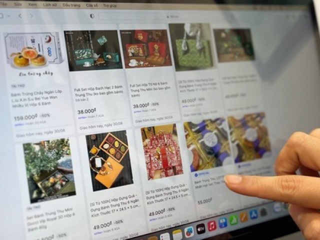 Thị trường - Tiêu dùng - Bánh trung thu bán đầy chợ mạng