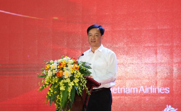 Thứ trưởng Nguyễn Duy Ngọc phát biểu tại buổi lễ. ​​​​​